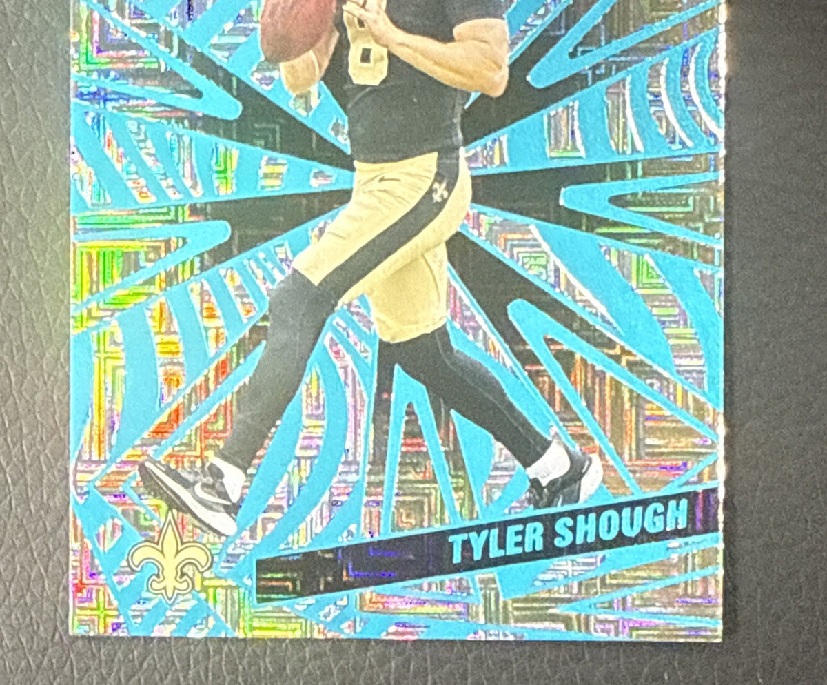 Tyler Shough 2025 Panini Revolution Rookies #246 Teal Levels /499 RC Saints Mint