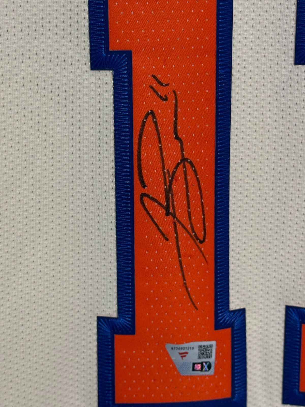 Jalen Brunson Signed Authentic City Nike Jersey Knicks FINALS  MVP Auto Fanatics