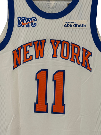 Jalen Brunson Signed Authentic City Nike Jersey Knicks FINALS  MVP Auto Fanatics