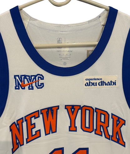Jalen Brunson Signed Authentic City Nike Jersey Knicks FINALS  MVP Auto Fanatics