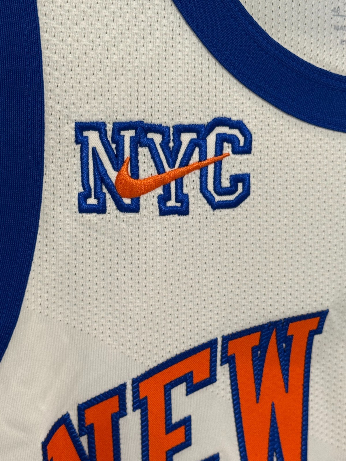 Jalen Brunson Signed Authentic City Nike Jersey Knicks FINALS  MVP Auto Fanatics